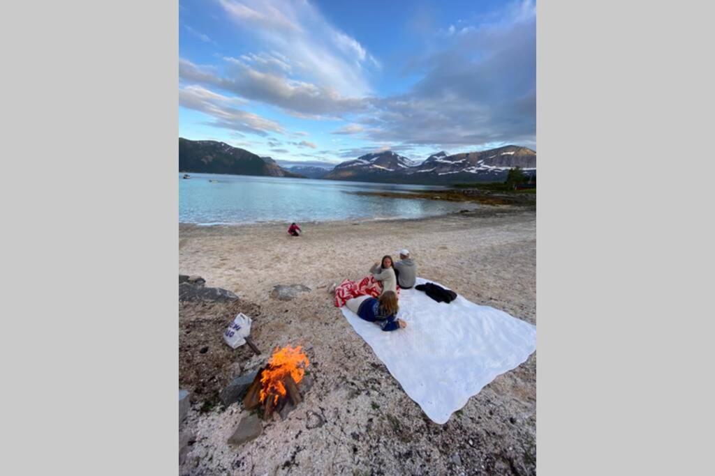 Efjord And Stetind Resort - Cabin Kobbernestinden Ballangen ภายนอก รูปภาพ