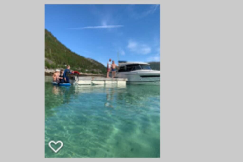 Efjord And Stetind Resort - Cabin Kobbernestinden Ballangen ภายนอก รูปภาพ