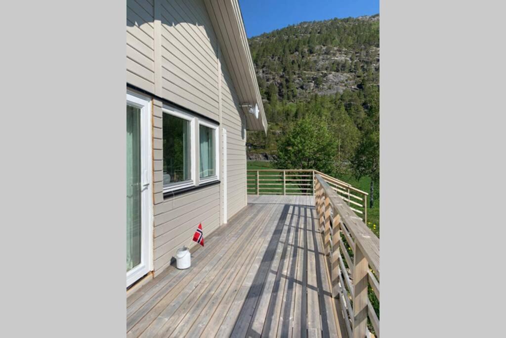 Efjord And Stetind Resort - Cabin Kobbernestinden Ballangen ภายนอก รูปภาพ