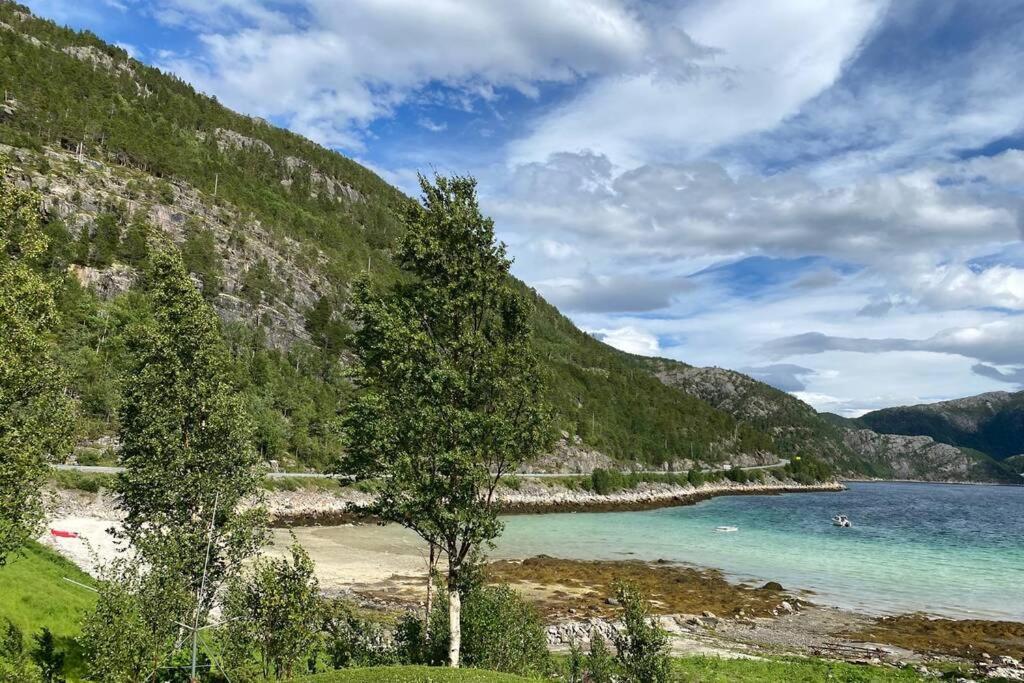 Efjord And Stetind Resort - Cabin Kobbernestinden Ballangen ภายนอก รูปภาพ