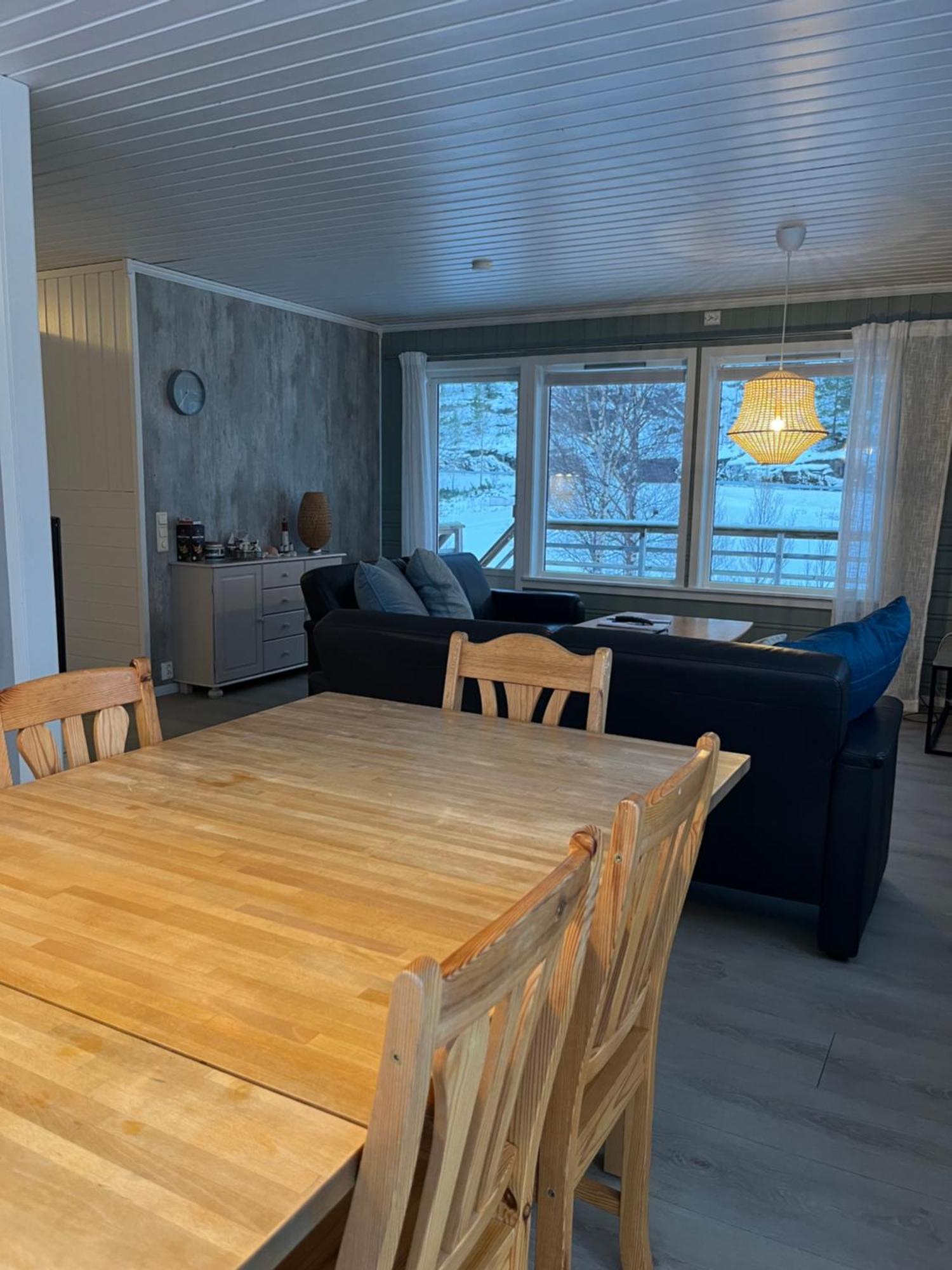 Efjord And Stetind Resort - Cabin Kobbernestinden Ballangen ภายนอก รูปภาพ